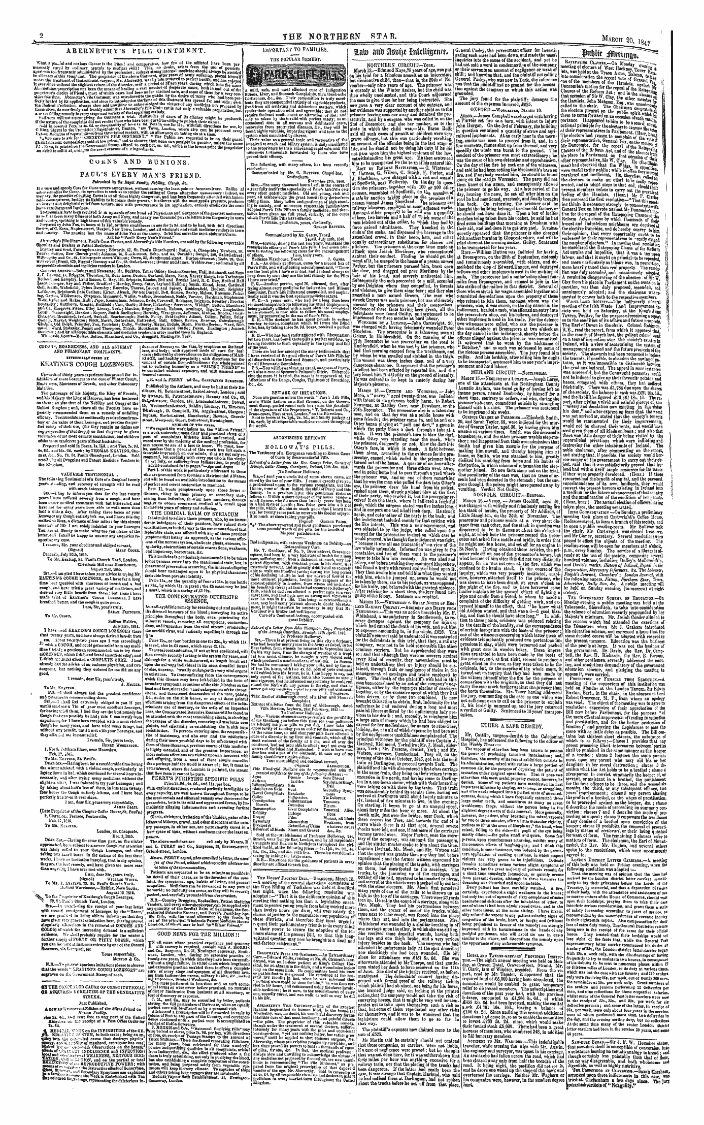 Northern Star (1837-1852): jS F Y, 1st edition - ^L^Jtomfist^