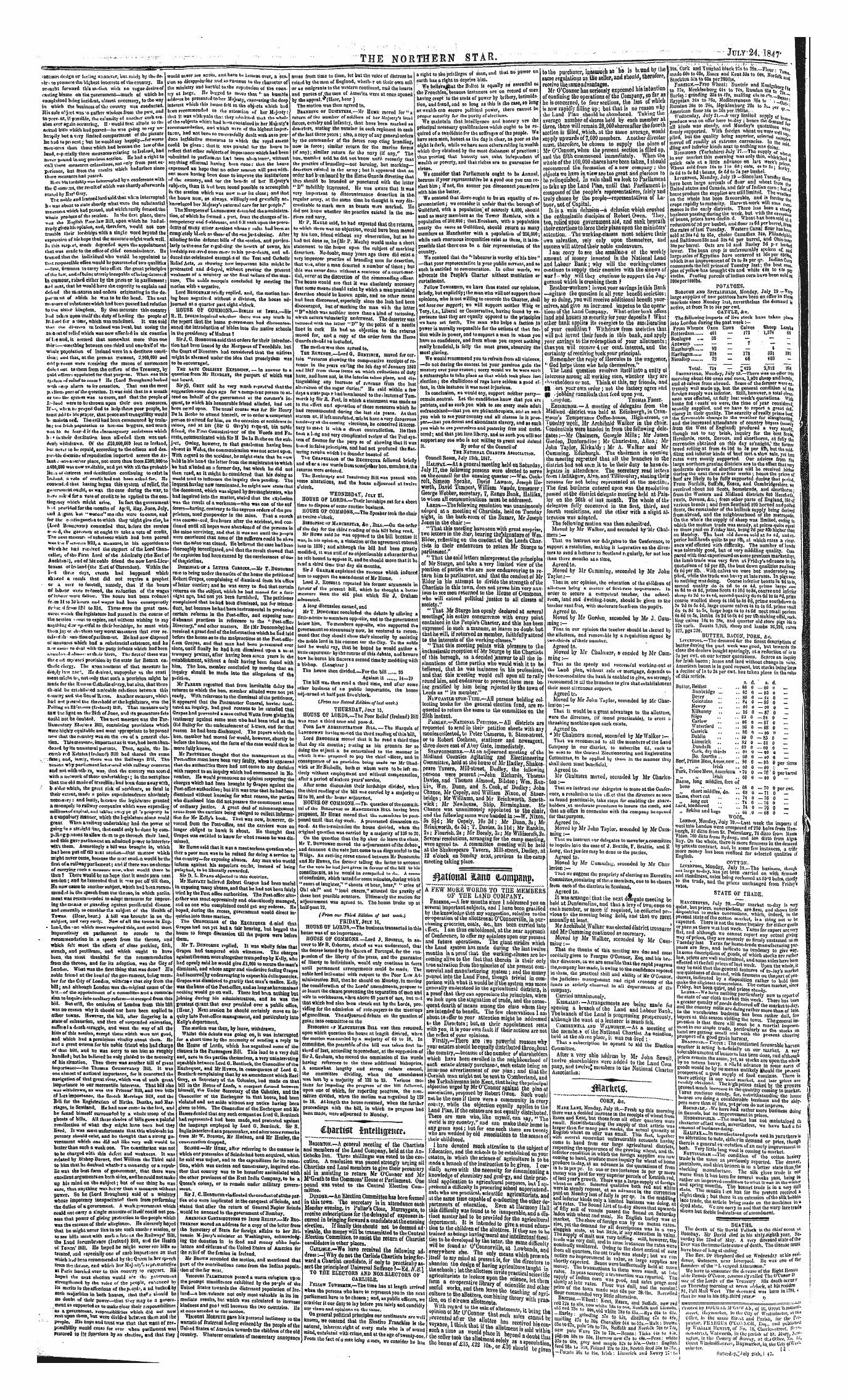 Northern Star (1837-1852): jS F Y, 1st edition - Untitled Article