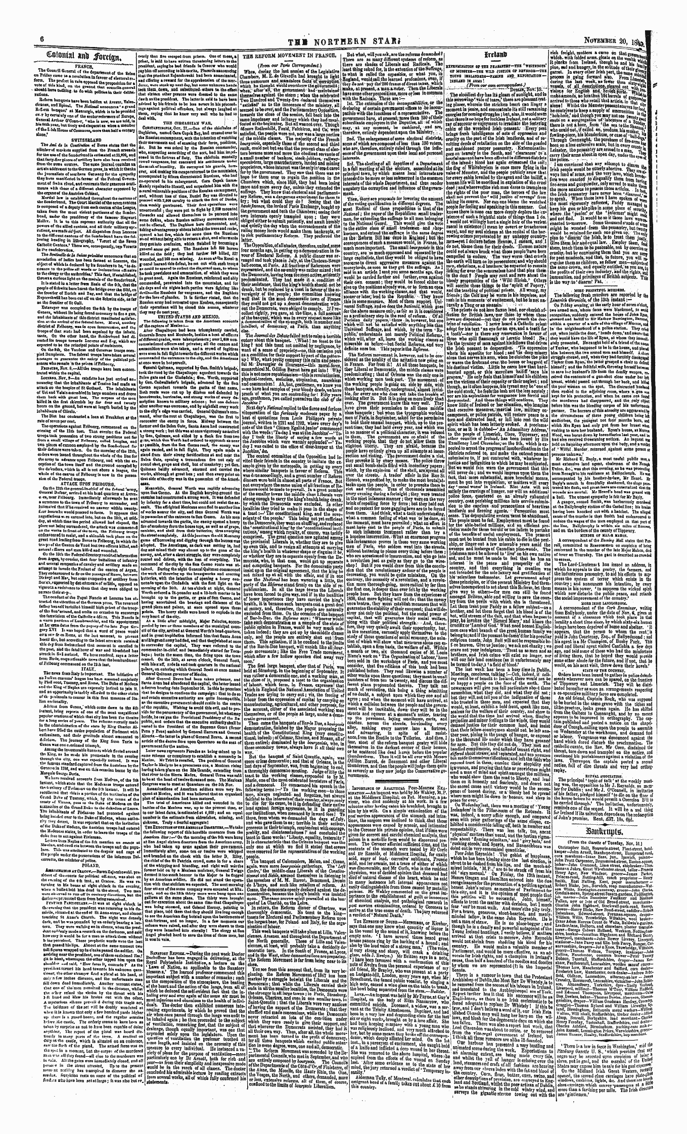 Northern Star (1837-1852): jS F Y, 1st edition - Untitled Article