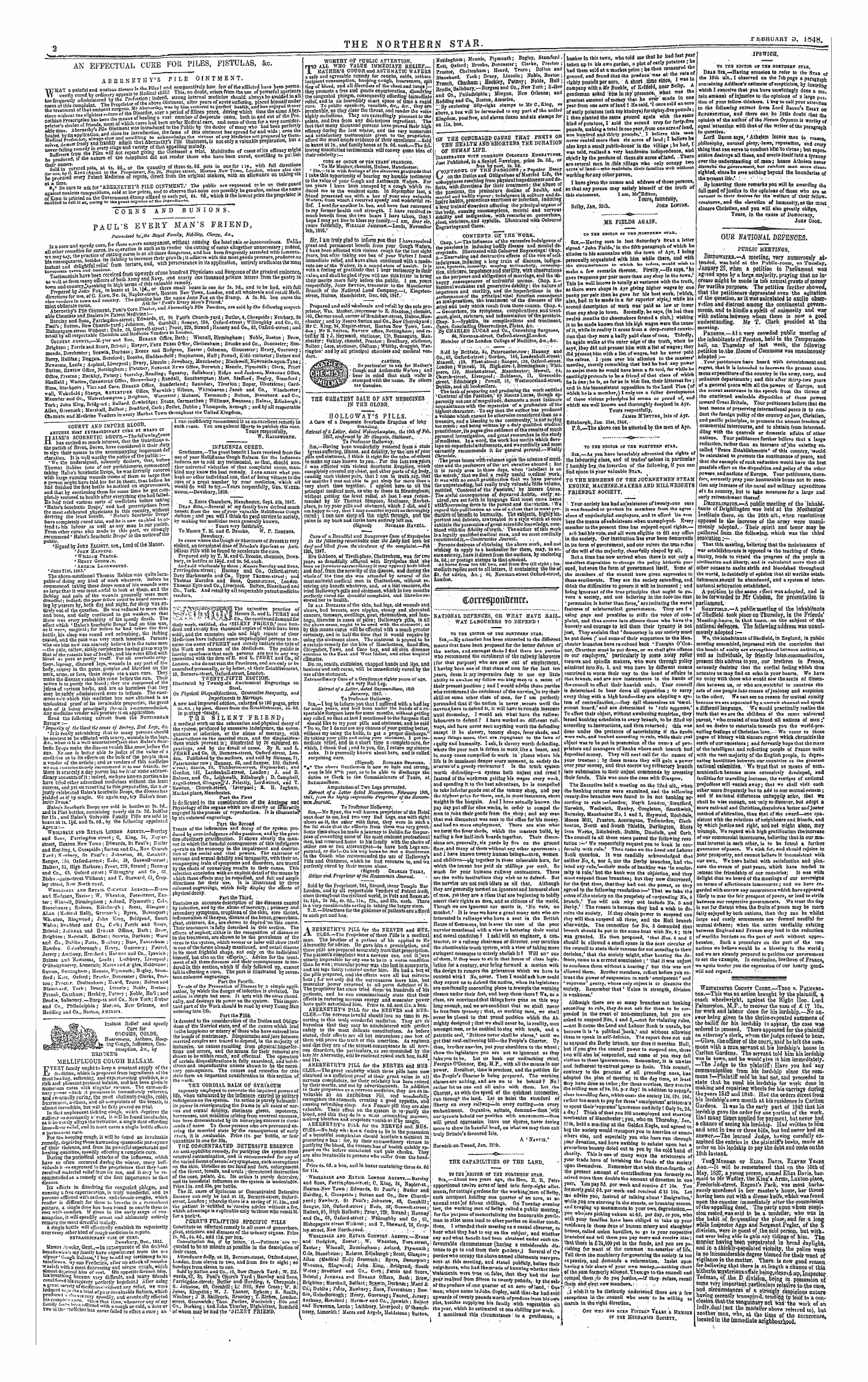 Northern Star (1837-1852): jS F Y, 1st edition - ( Kmttspqlttfaitt*