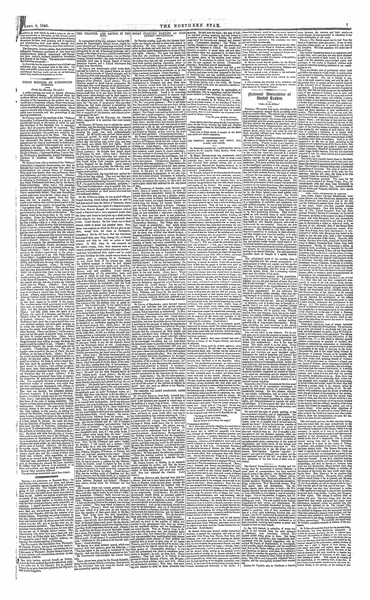Northern Star (1837-1852): jS F Y, 1st edition - ^Attmtai Msottotion Ot Wlmttxi Fete,