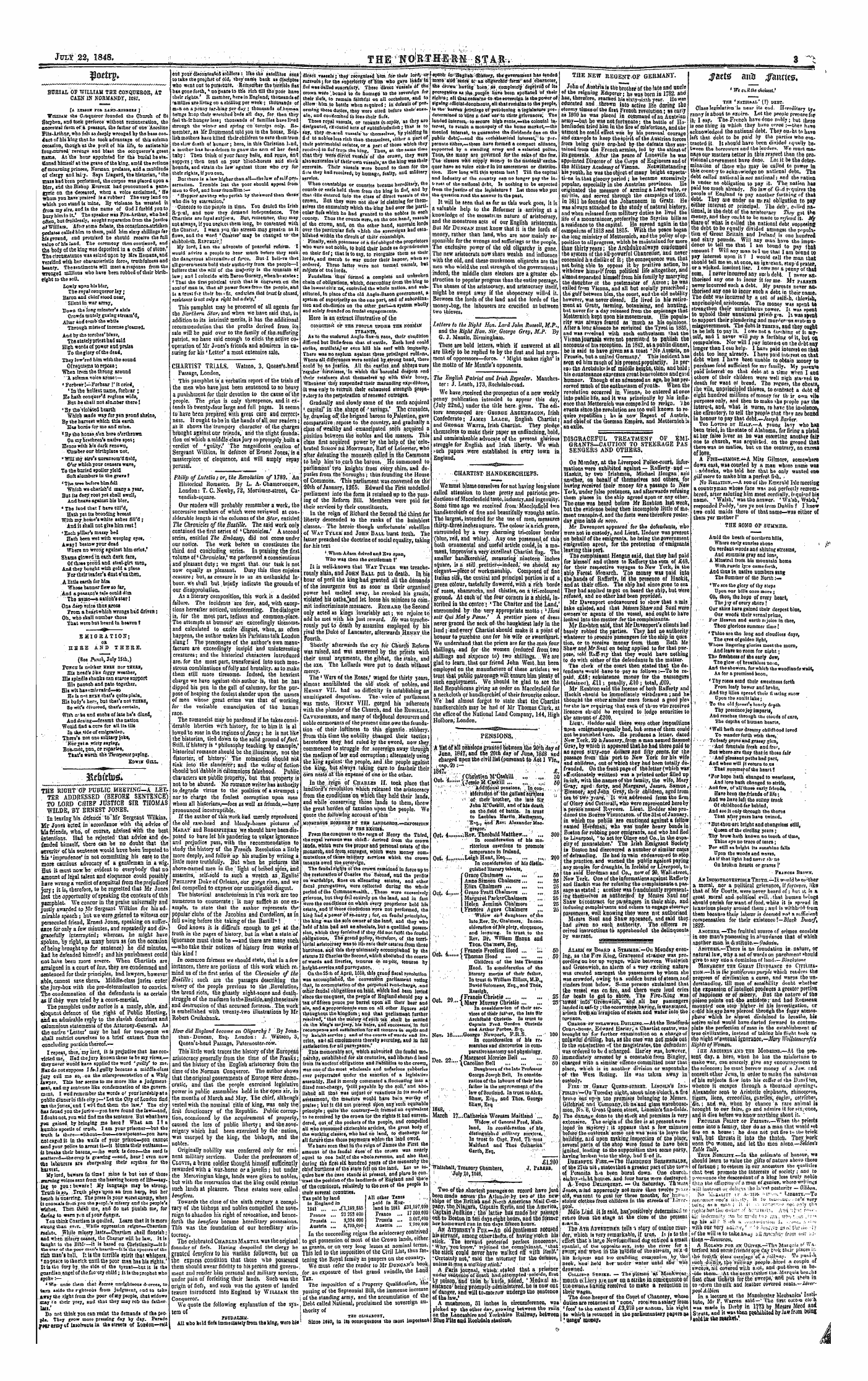Northern Star (1837-1852): jS F Y, 1st edition - 4taet£ Ana Tfmtts*