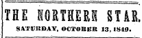 THE MRTHERK STAB, SA.TUKDAY, OCTOBER 13, 1819.