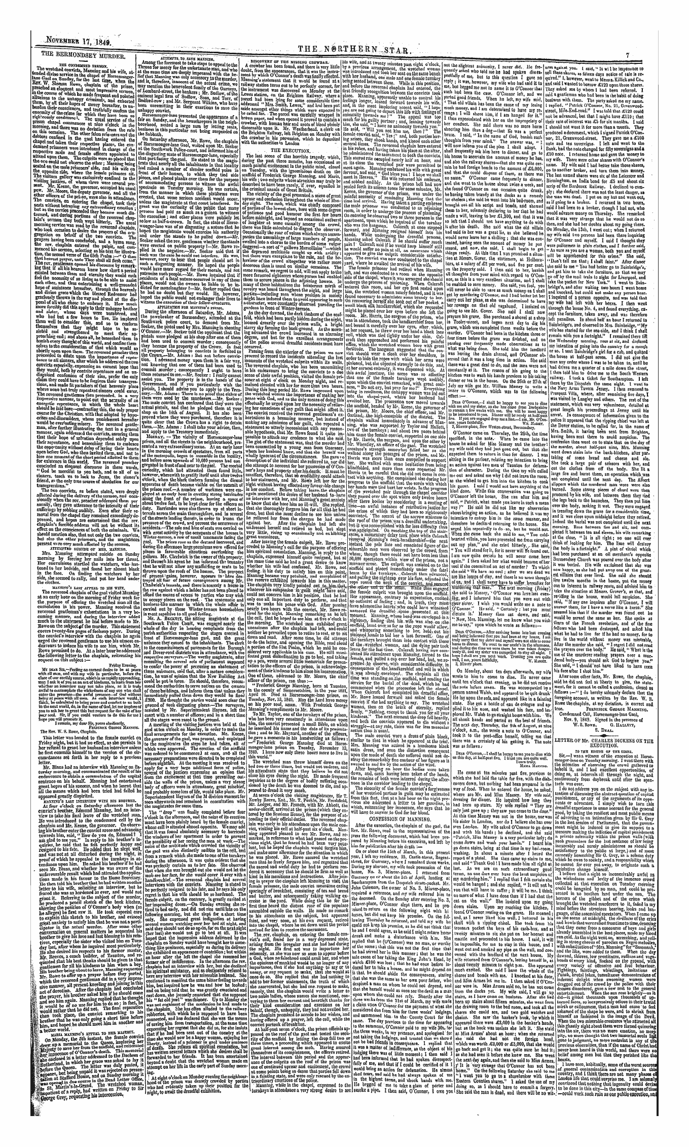 Northern Star (1837-1852): jS F Y, 1st edition - Untitled Article