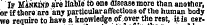 If Mankbw are liame to on* uisease more tnan anoMier, or if thera are any particular affection 8 of the human body we reauire to hare a knowledge of over the rest, it is oer-