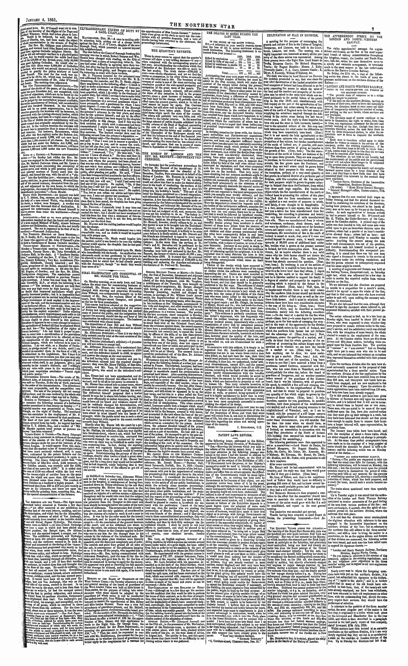 Northern Star (1837-1852): jS F Y, 1st edition - Untitled Article