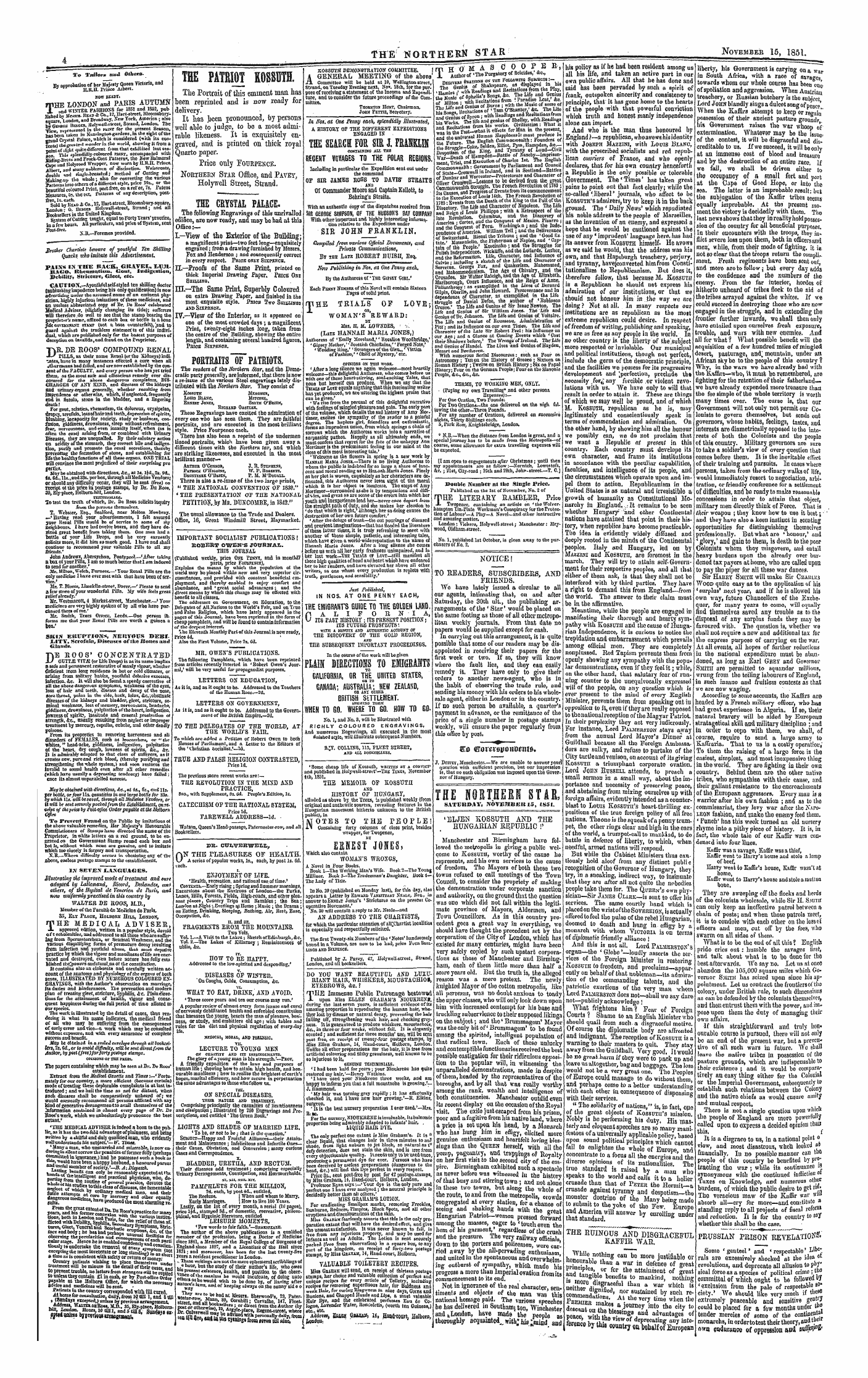 Northern Star (1837-1852): jS F Y, 1st edition - Untitled Article