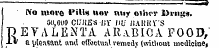 ^ S£ - . : W (No more I'ills nov «ny oili«&gt;v SM-iigs. 5l) ,0«0 CIjIiES i)V DU KAIiKV'S D EY A LENTA AR:VBICA FOOD/ -Li a uleivsant and effectual vemedv (without medicine.