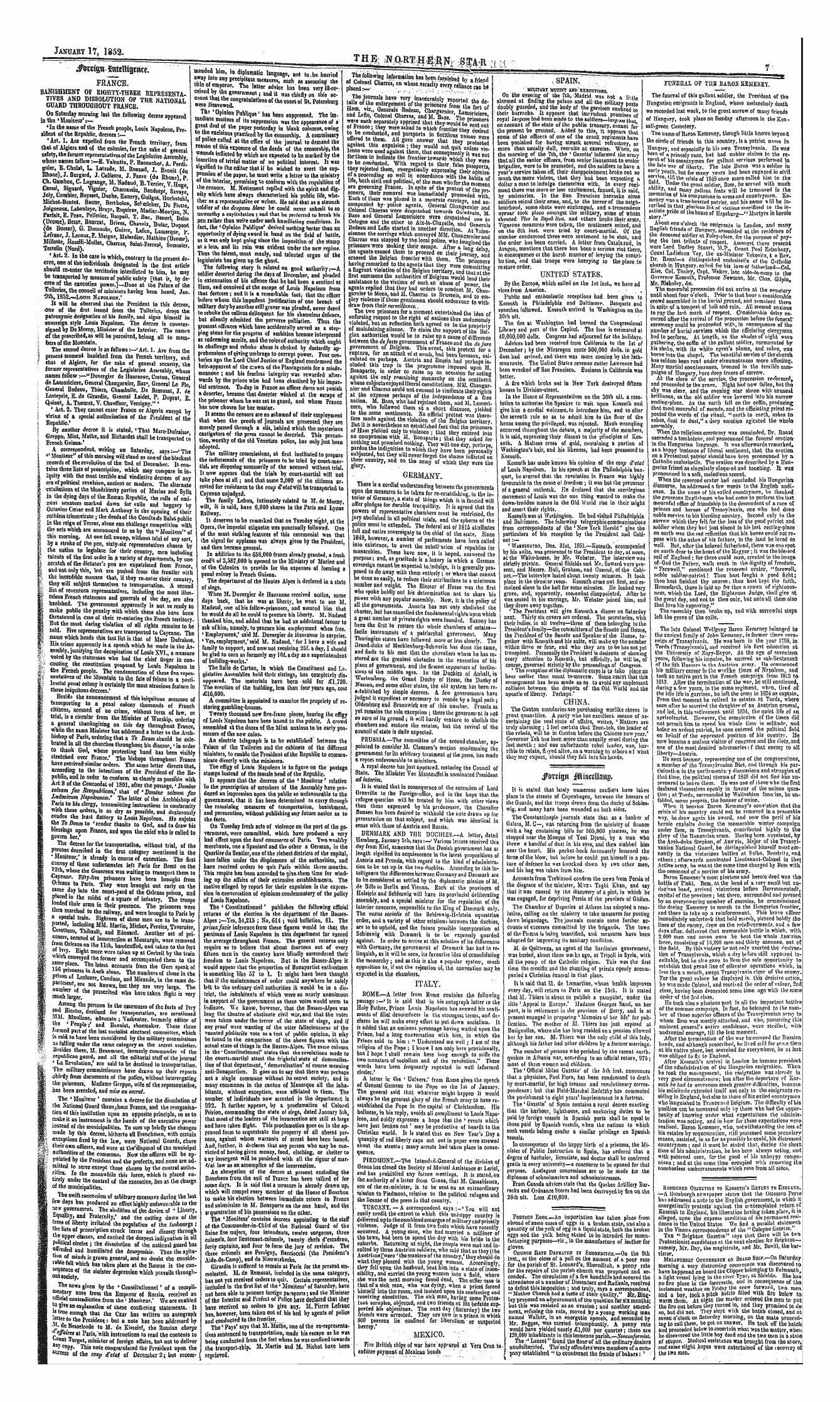 Northern Star (1837-1852): jS F Y, 1st edition - Untitled Article