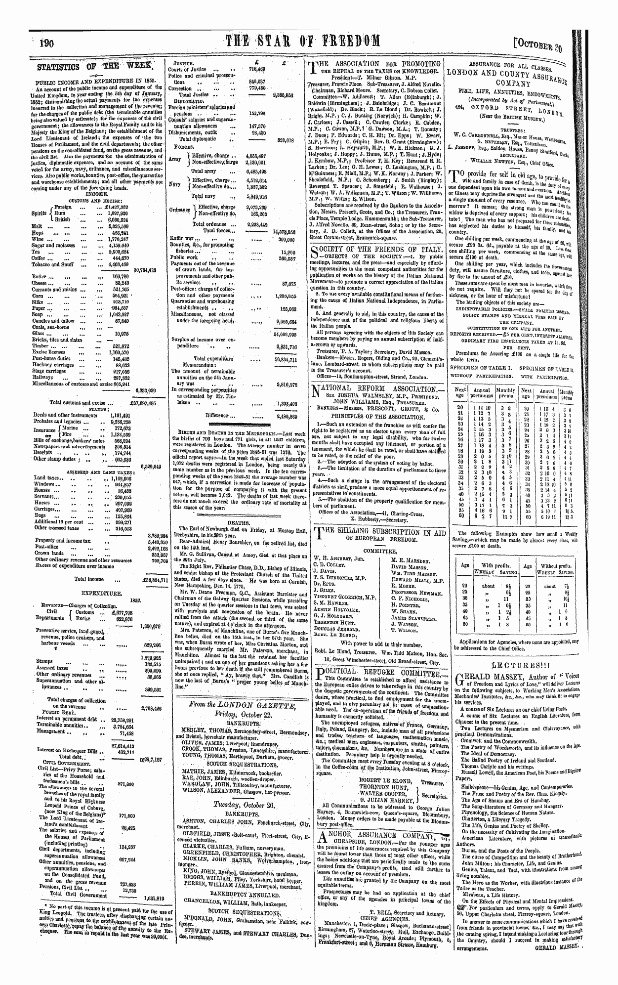 Northern Star (1837-1852): jS F Y, 1st edition - Untitled Article